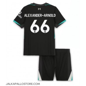 Liverpool Alexander-Arnold #66 Vieraspaita Lapsille 2024-25 Lyhythihainen (+ shortsit)